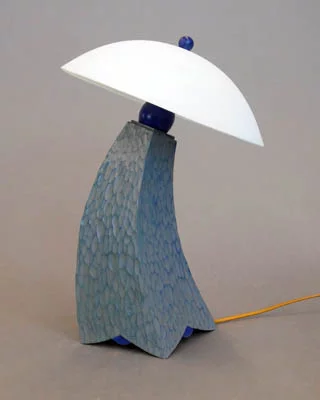 jazz inspired lamp mini-blue
